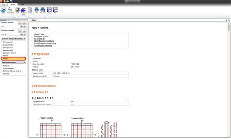 Structural design of a reinforced concrete slab (EN) | IDEA StatiCa