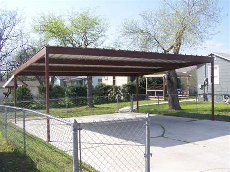 Flat Roof Carport Plans