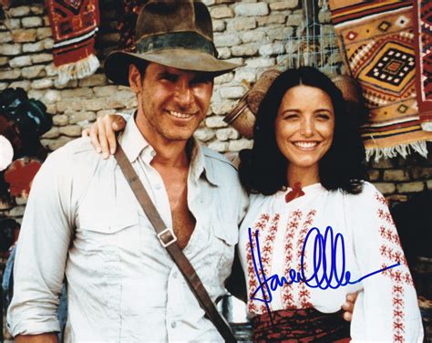 Karen Allen Indiana Jones signed 8x10 photo - Fanboy Expo Store