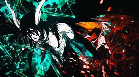 Bleach Ulquiorra vs Ichigo Vasto Lorde 4K Wallpaper – SyanArt Station