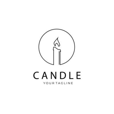 Candle Logo Vector Art, Icons, and Graphics for Free Download