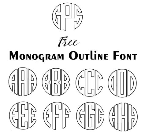 Free monogram fonts for word - jawermood