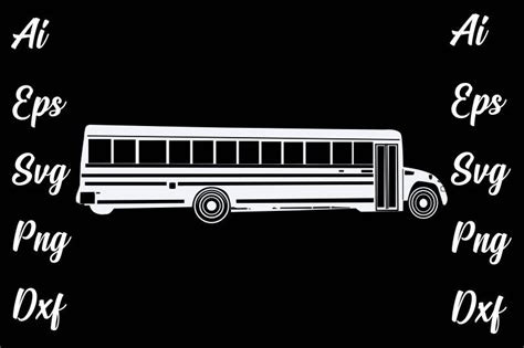 School Bus Vector Art Design Graphic by ashrafulisam64 · Creative Fabrica