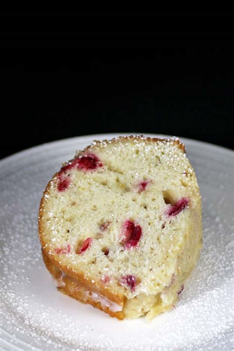 Meyer Lemon Cranberry Cake - Recipes Food and Cooking