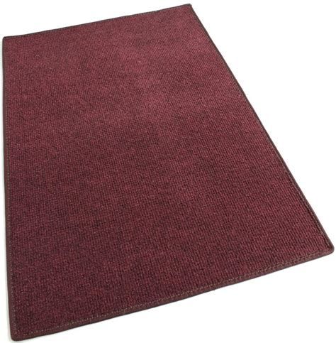 Brick Red Indoor-Outdoor Olefin Carpet Area Rug