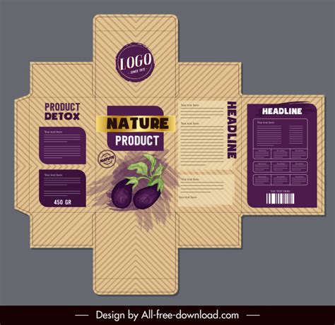 Box Package Design Templates