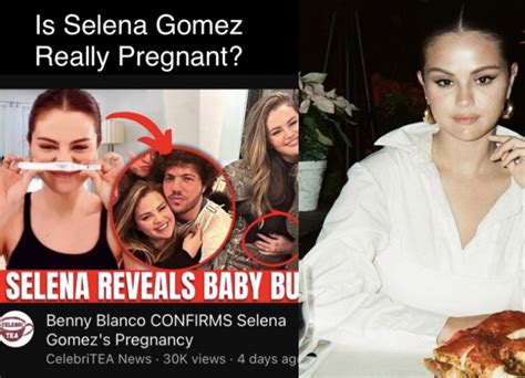 Selena Gomez Pregnant With Benny Blanco Baby Rumor