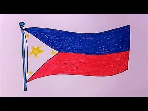 Raise your flag philippines drawing 123051