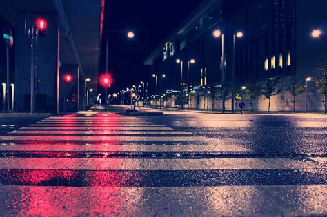 Night City Lights Street 4k, HD Photography, 4k Wallpapers, Images ...