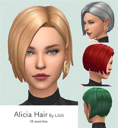 Sims 4 Hair Mods Female Maxis Match - Infoupdate.org