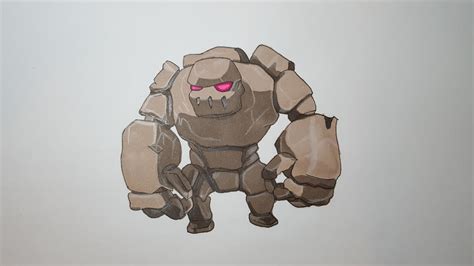 GOLEM OF CLASH ROYALE. GOLEM by MagicBocetos on DeviantArt