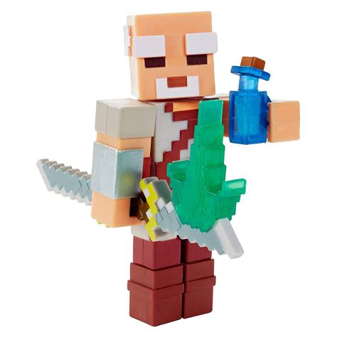 Mattel Minecraft Dungeons Pake Action Figure Action Figures One of the ...