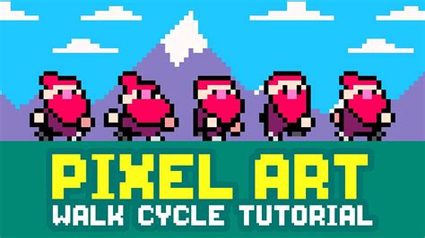 Pixel Art Walk Cycle