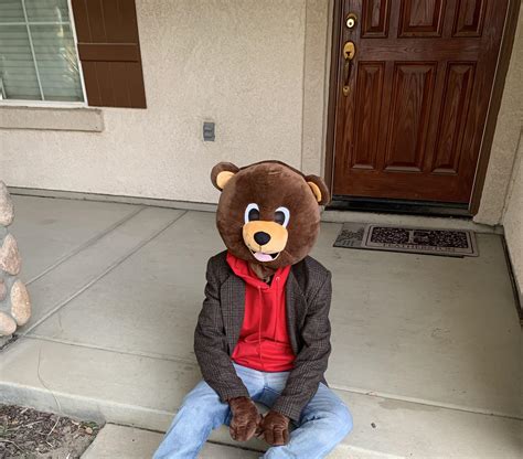 Anyone like my dropout bear costume? : r/Kanye