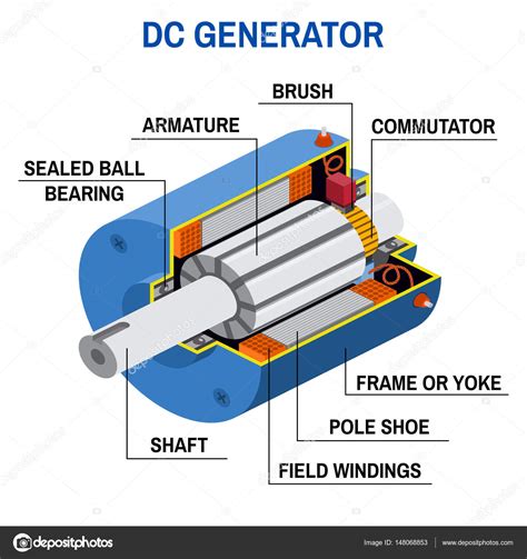 Simple Dc Generator Diagram Dc Generator Schematic Diagram