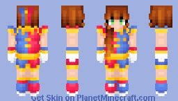 Jester Girl Minecraft Skin