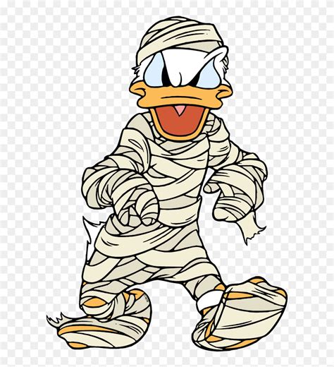 Download Donald Duck Halloween Mummy Clipart (#5575770) - PinClipart ...