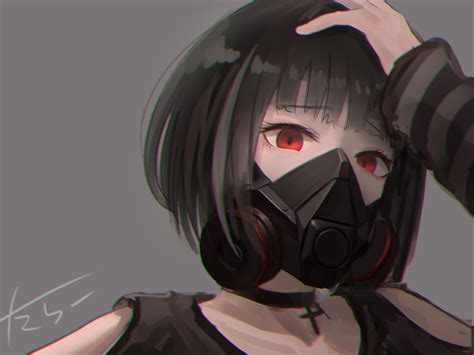 Anime Girl Wallpaper Mask - Anime Wallpaper HD