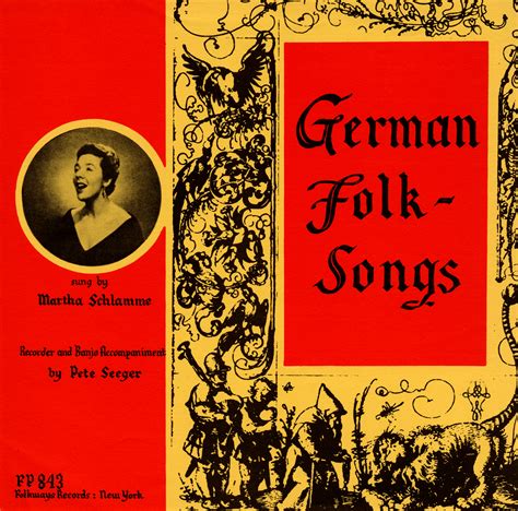 German Folk-Songs | Smithsonian Folkways Recordings