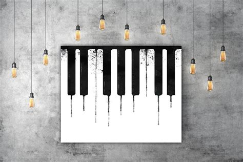 Piano Keys, Music Teacher Gift, Piano Art, Musical Instrument, Pianist ...