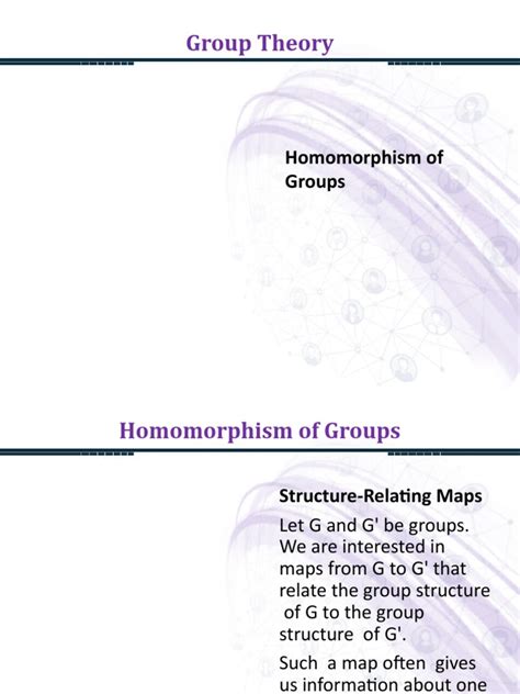 Homomorphisms of Groups | PDF | Group (Mathematics) | Space