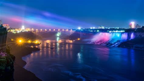 Niagara Falls at Night[3840 x 2160] : r/wallpaper