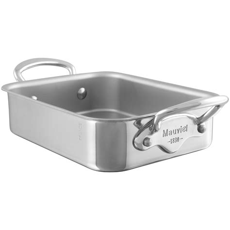 Mauviel M'Mini 5.5" Stainless Steel Rectangular roasting pan & Reviews ...