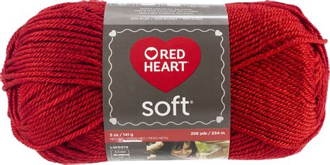 Red Heart Soft Yarn 12/Pk-Really Red - Walmart.com - Walmart.com