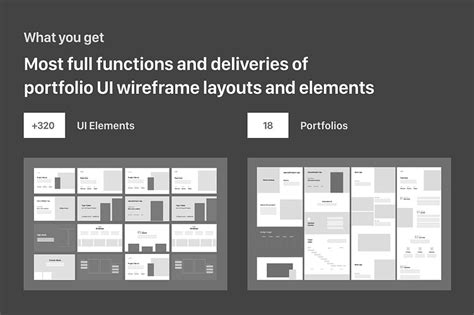 UI UX Design Portfolio Wireframe by Best UX UI Design on Dribbble