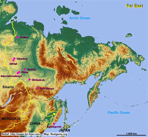 Mountains In Russia Map - Anetta Mathilda