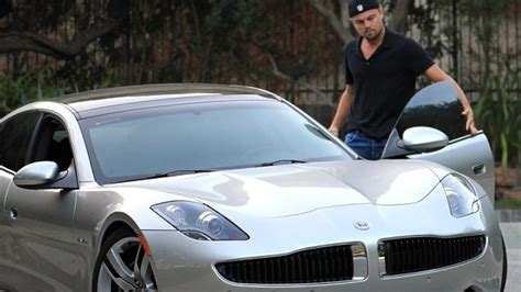 Leonardo DiCaprio Ditches Toyota Prius & Green Lights Fisker Karma - Drive