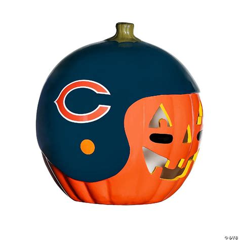 NFL CHICAGO BEARS CER PUMPKIN HELMET