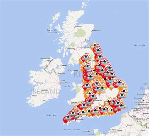 World Maps Library - Complete Resources: Flood Maps England