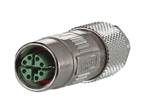 M12 Connectors Provide Rugged Performance for Industrial Ethernet