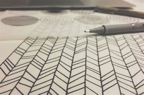 10 Hand Drawn Patterns By Julia Dreams | TheHungryJPEG.com