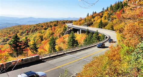 Blue Ridge Parkway Fall Color Top 20 Stops