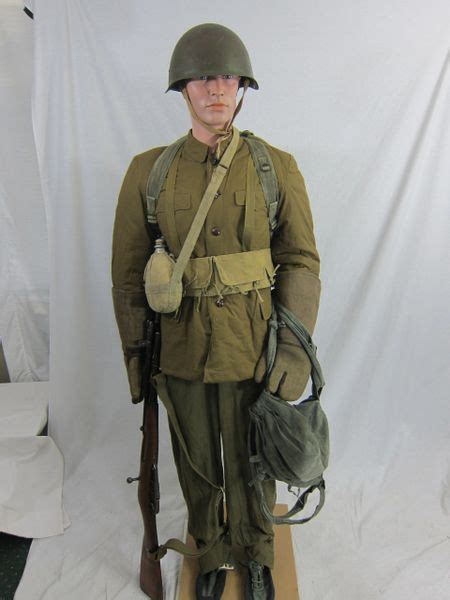 Korean War - North Korean Army Quilted Winter Combat Uniform Grouple ...