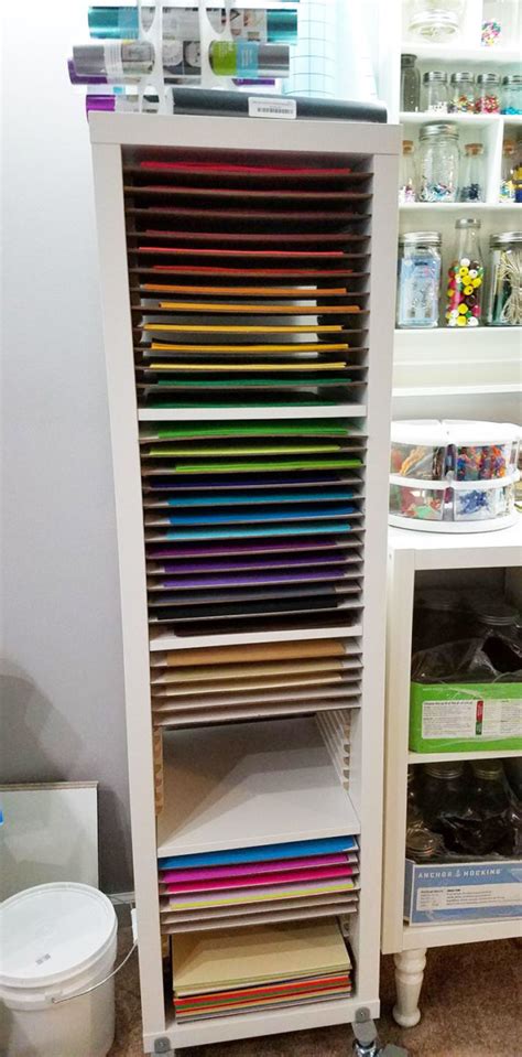 12x12 Paper Storage - DIY Vertical Organizer for Scrapbook Paper ...