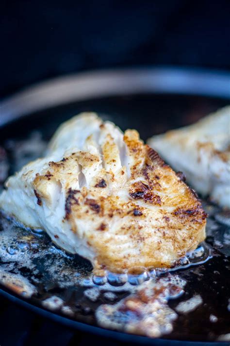 Grilled and Pan Seared Lingcod Recipe - Kitchen Laughter