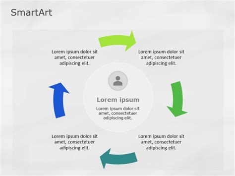 SmartArt Cycle Segmented Cycle 3 Steps