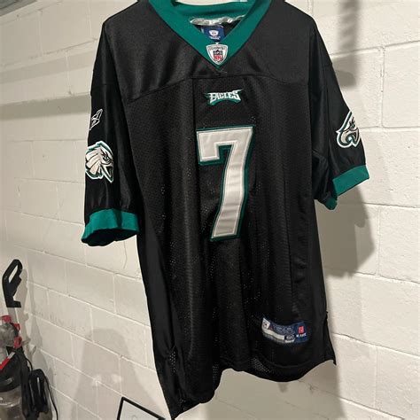 Black Mike Vick Eagles Jersey. Willing to negotiate... - Depop