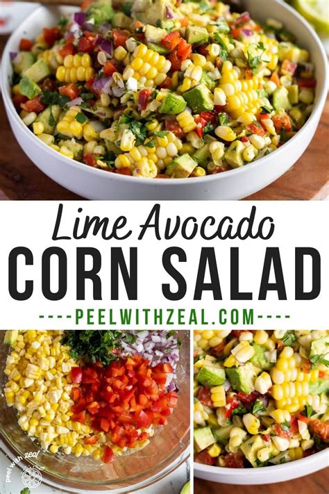 Quick and Easy Avocado Corn Salad