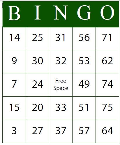 ESL Librarian: Free Bingo Card Generator Programs That Work Well For ...