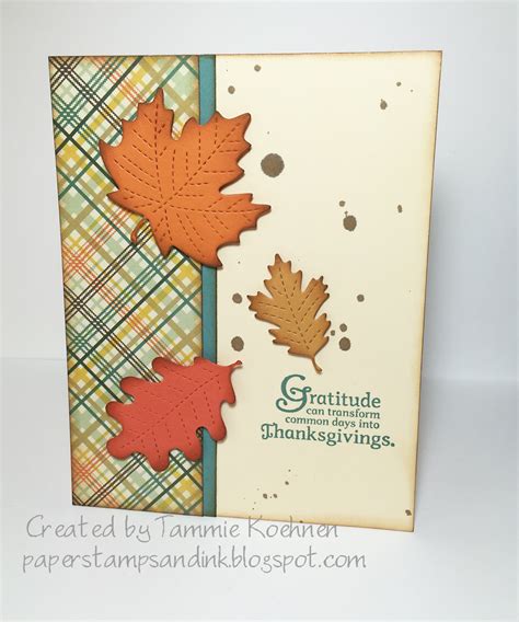 Paper, Stamps and Ink: Thanksgiving cards to share