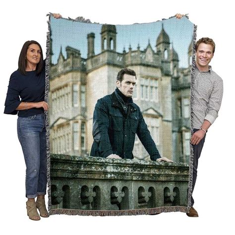 SAS Red Notice Movie Sam Heughan Woven Blanket