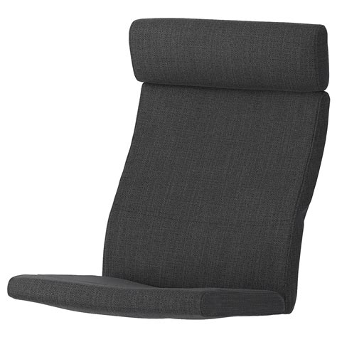 POÄNG chair cushion, Hillared anthracite - IKEA