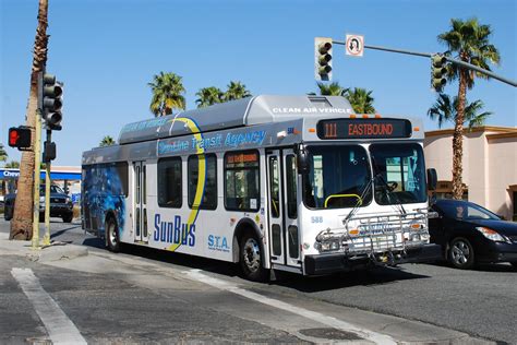 SunBus | New Flyer C40LF bus in Palm Springs, California. | So Cal ...