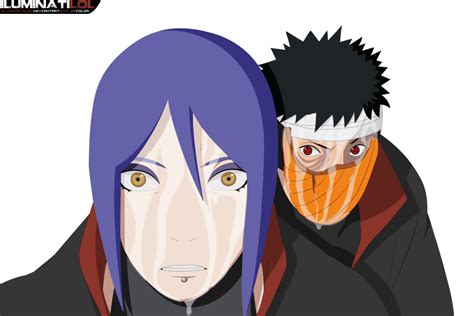 Konan vs. Tobi by iluminatilol on DeviantArt