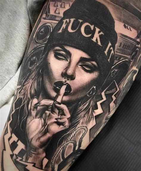 Gangster tattoo | tattoo, gangster en gangster tattoo Gangster Tattoos ...