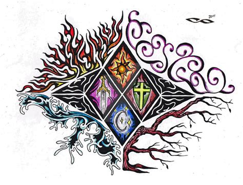 Elemental Tattoo by RevelationInk on DeviantArt